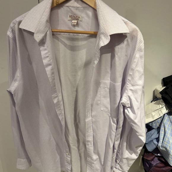 Merona Gingham Dress Shirt - Picture 1 of 3